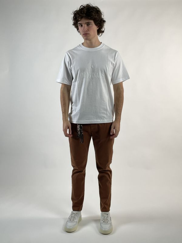Pantalone casual Over-d - tabacco