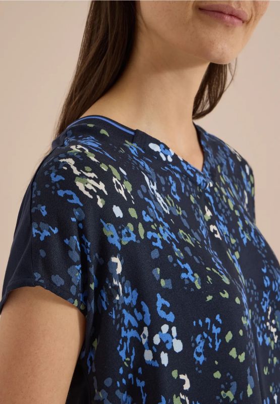 Camicia manica corta Cecil - dark blu
