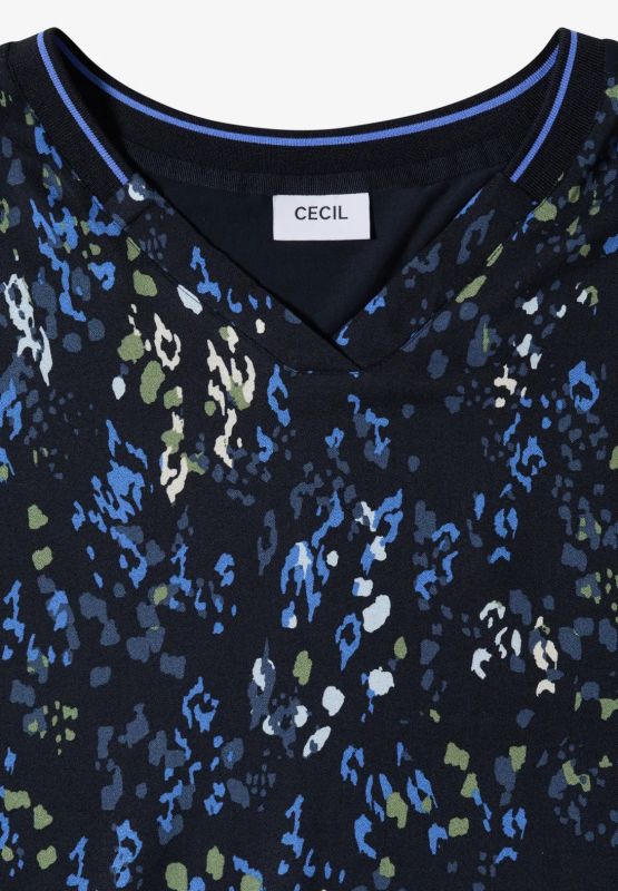 Camicia manica corta Cecil - dark blu