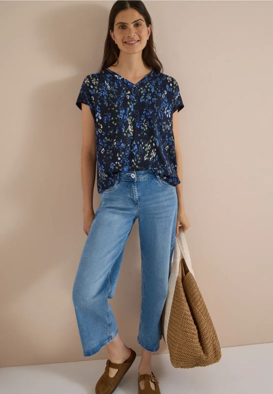 Camicia manica corta Cecil - dark blu