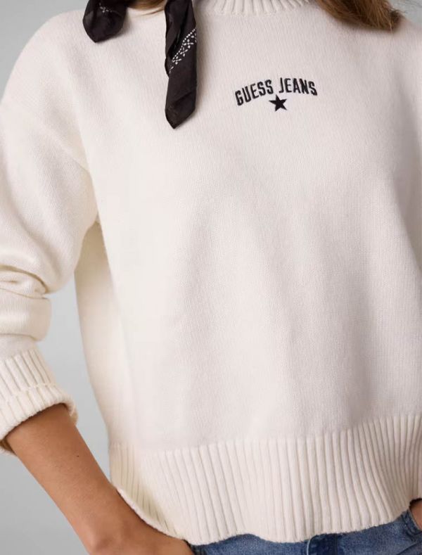 Lupetto Guess Jeans - bianco