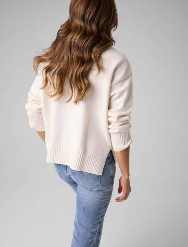 Lupetto Guess Jeans - bianco