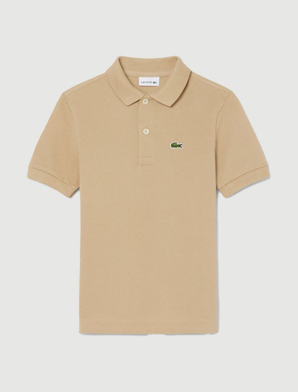 Polo manica corta Lacoste - beige