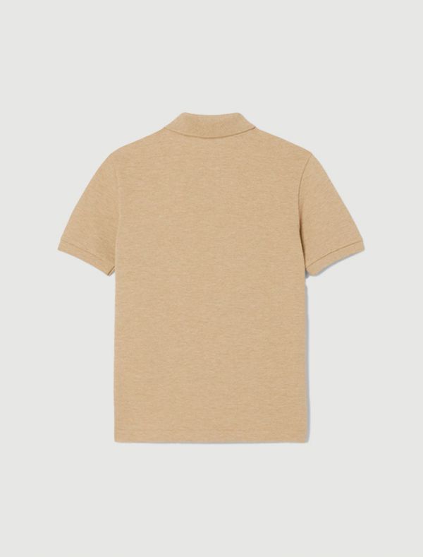 Polo manica corta Lacoste - beige