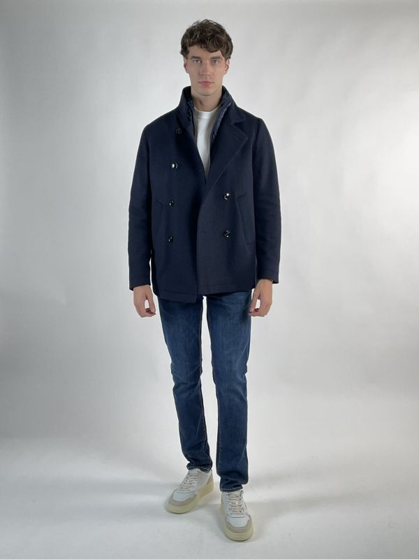 Giaccone imbottito Capani - blu