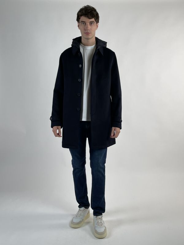 Cappotto At. P. Co - blu navy