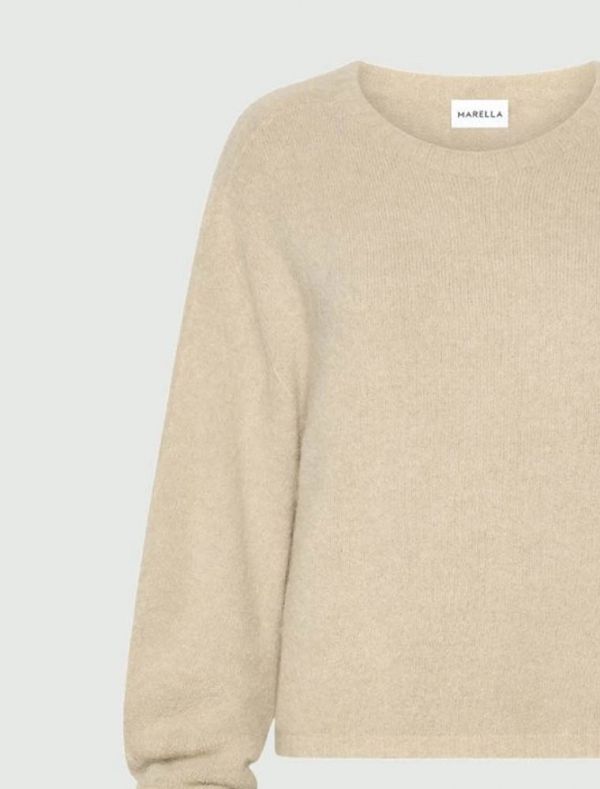 Pullover manica lunga Marella - origano