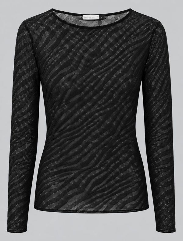 Maglia manica lunga Sublyme - nero