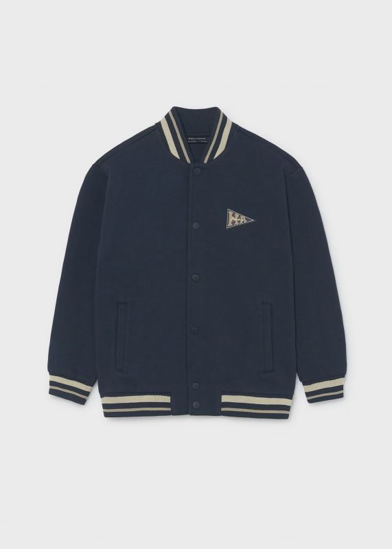 Maglia in felpa aperta Mayoral - blu