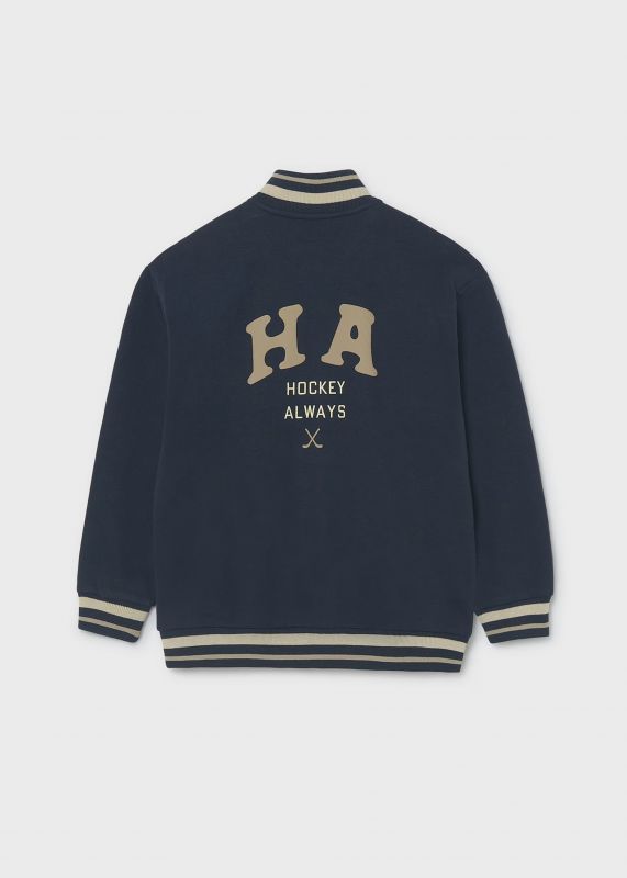 Maglia in felpa aperta Mayoral - blu