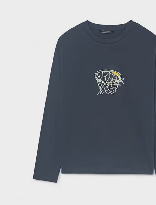T-shirt manica lunga Mayoral - blu