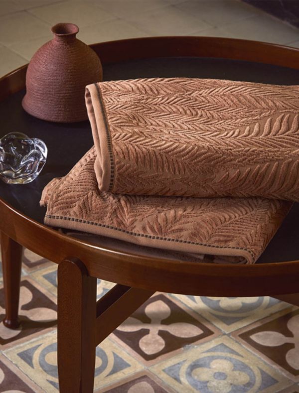 Completo asciugamani Atelier Fazzini - sandalo