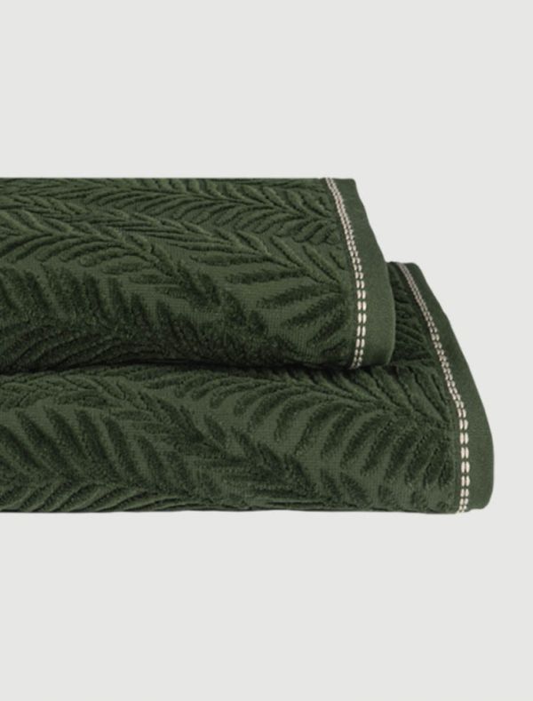 Completo asciugamani Atelier Fazzini - verde
