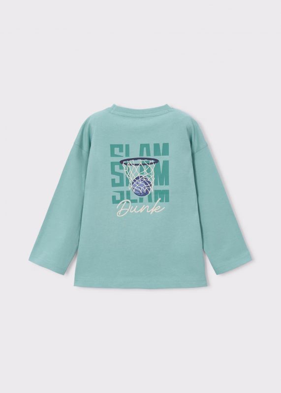 T-shirt manica lunga Mayoral - acqua