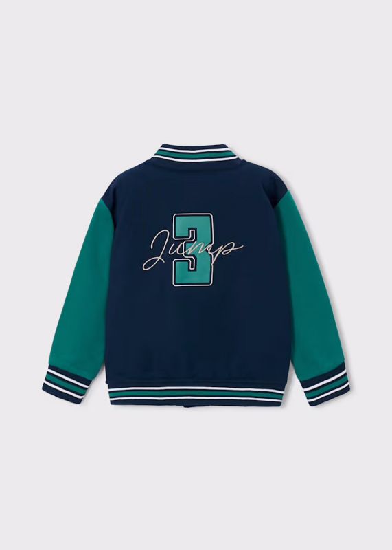 Maglia in felpa aperta Mayoral - blu