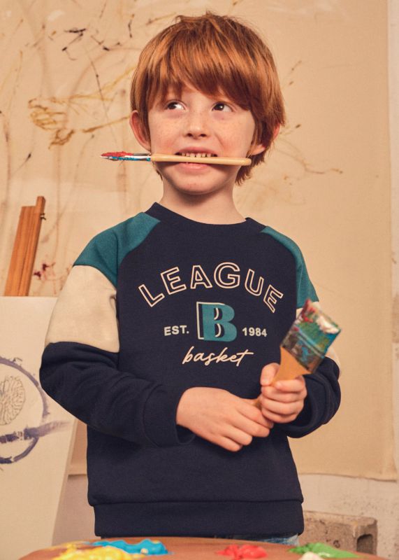 Maglia in felpa Mayoral - blu