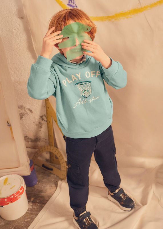 Maglia in felpa Mayoral - acqua