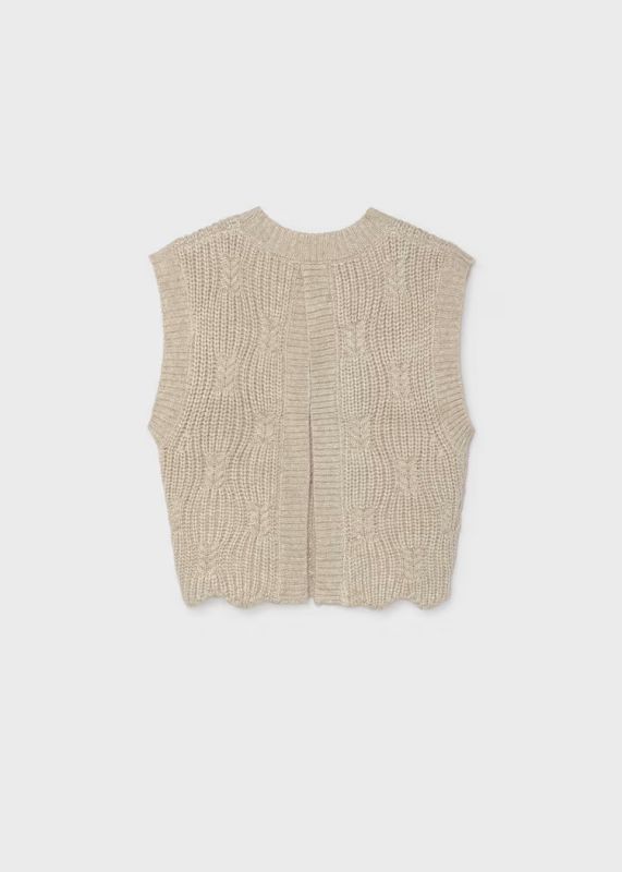 Pullover senza maniche Mayoral - humus