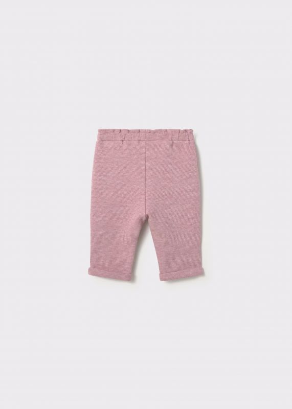 Completo 3 pezzi Newborn - malva