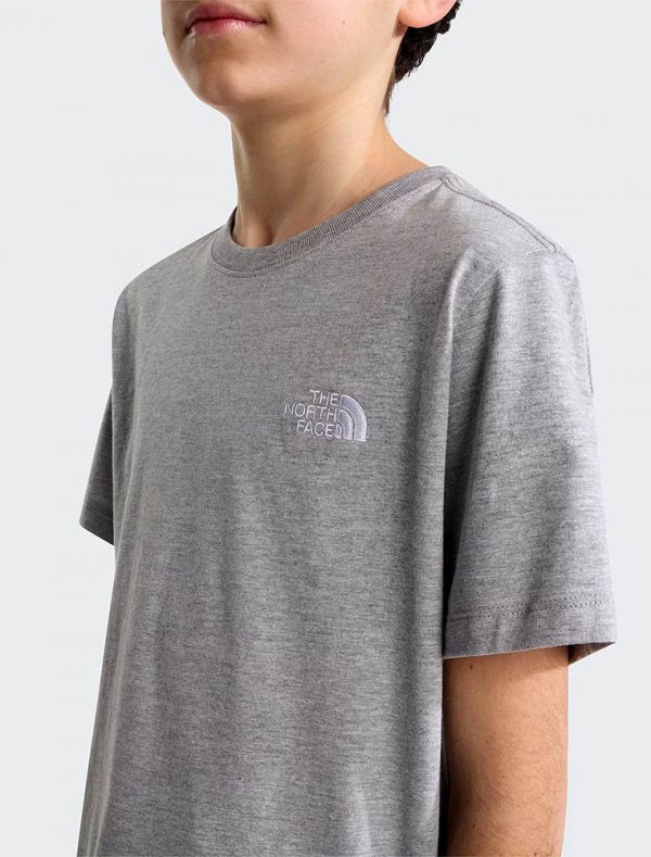 T-shirt manica corta sportiva The North Face - grigio