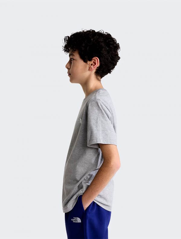 T-shirt manica corta sportiva The North Face - grigio