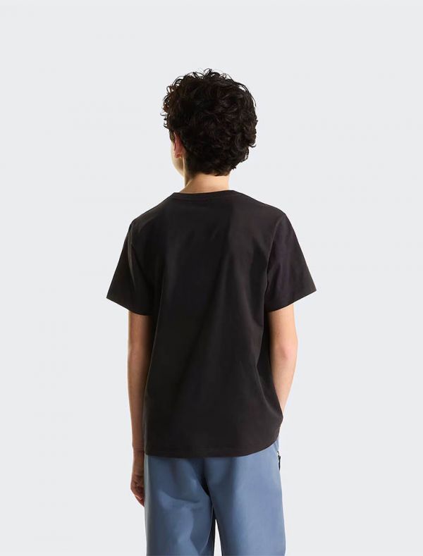 T-shirt manica corta sportiva The North Face - nero