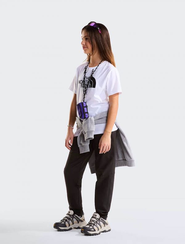 T-shirt manica corta sportiva The North Face - bianco
