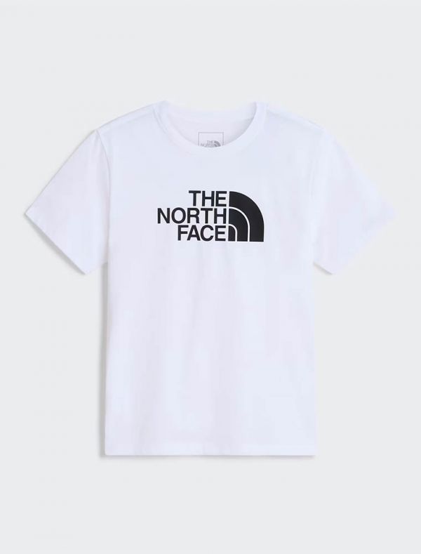 T-shirt manica corta sportiva The North Face - bianco