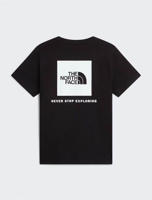 T-shirt manica corta sportiva The North Face - nero