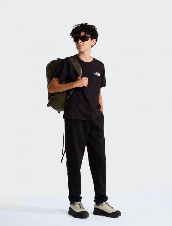 T-shirt manica corta sportiva The North Face - nero