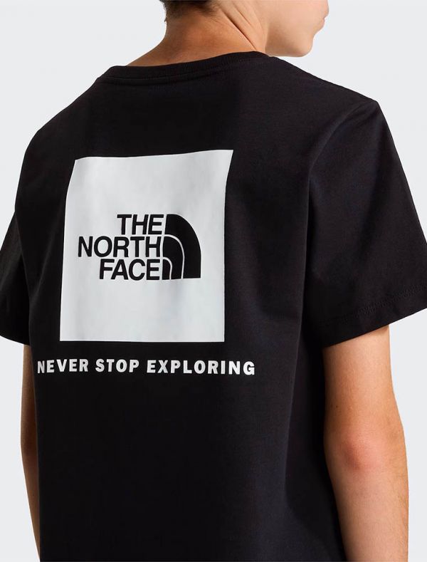 T-shirt manica corta sportiva The North Face - nero