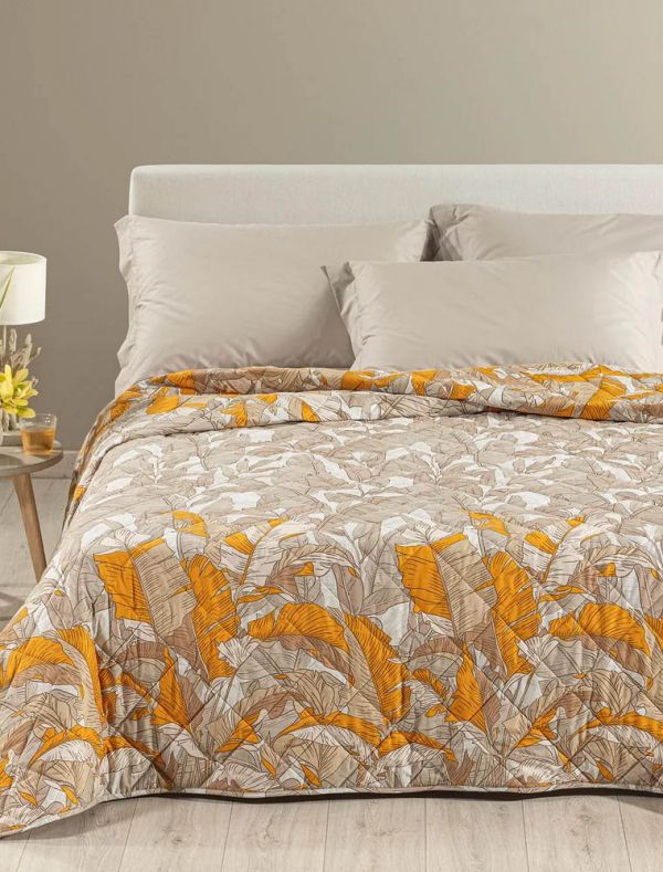 Quilt 2 piazze Caleffi - ambra