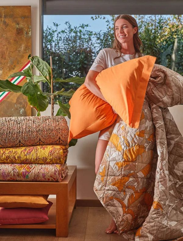 Quilt 2 piazze Caleffi - ambra