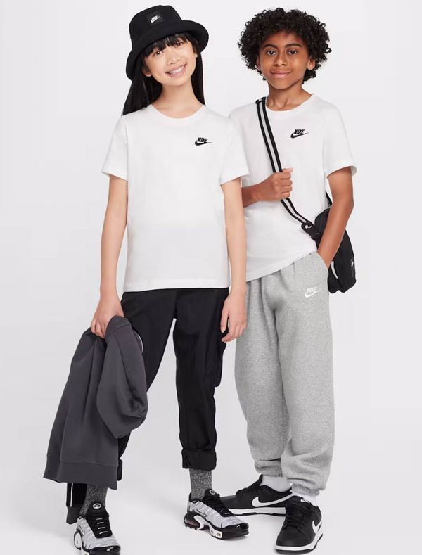 T-shirt manica corta sportiva Nike - bianco