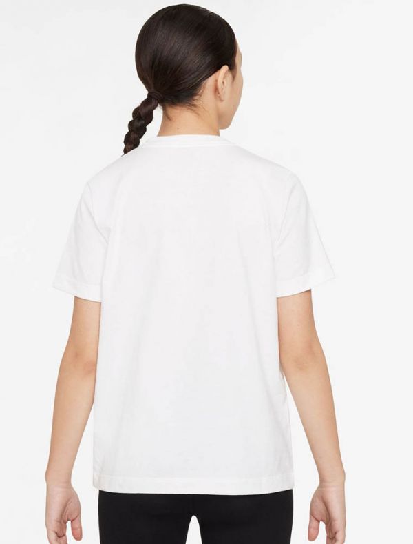 T-shirt manica corta sportiva Nike - bianco