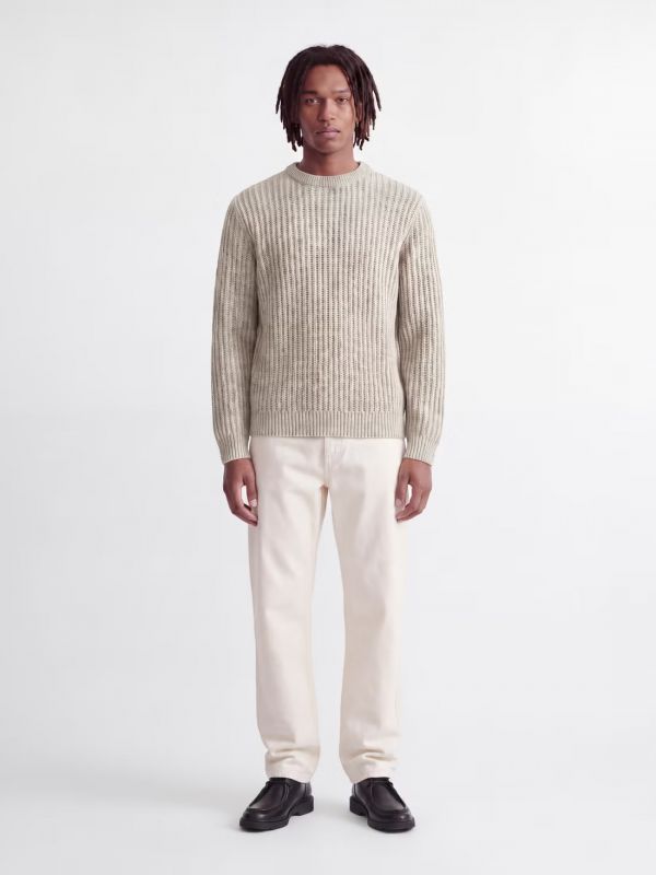 Maglia manica lunga Jack & Jones - beige