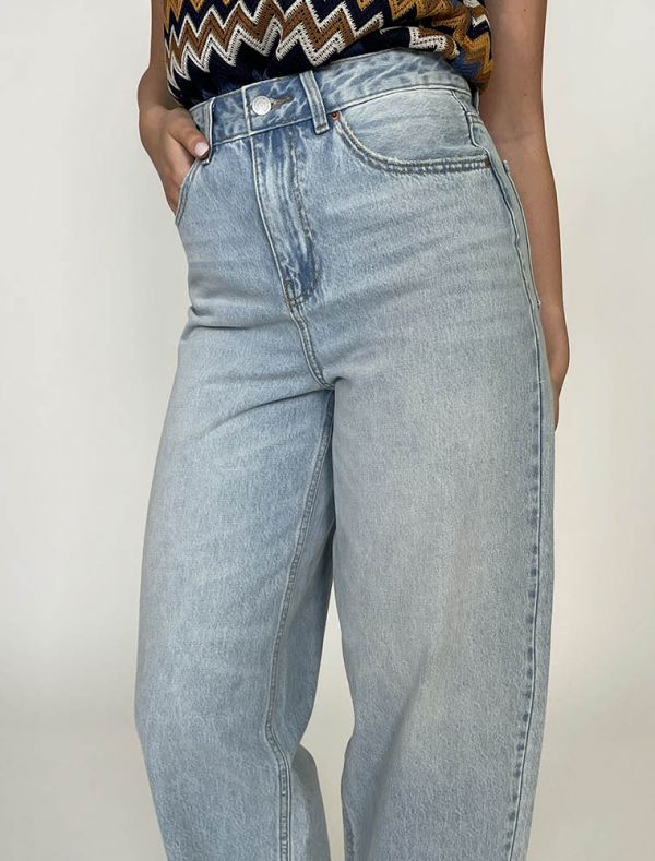 Pantalone jeans Vero Moda - light blue denim