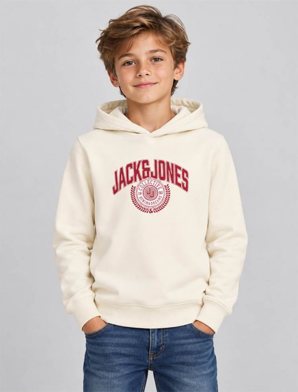 Maglia in felpa Jack & Jones - beige
