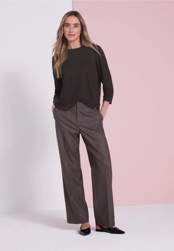 Maglia manica lunga Street One - moro