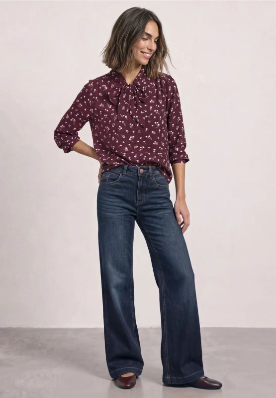 Camicia manica lunga Street One - rouge