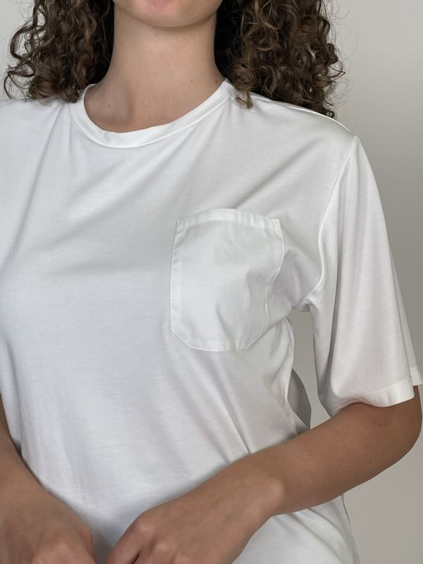 T-shirt manica corta Rinascimento - bianco panna