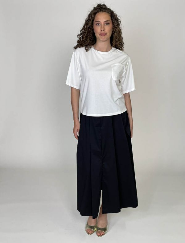 T-shirt manica corta Rinascimento - bianco panna