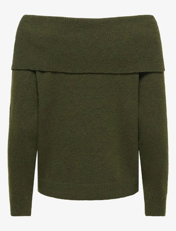 Maglia manica lunga Jdy - oliva