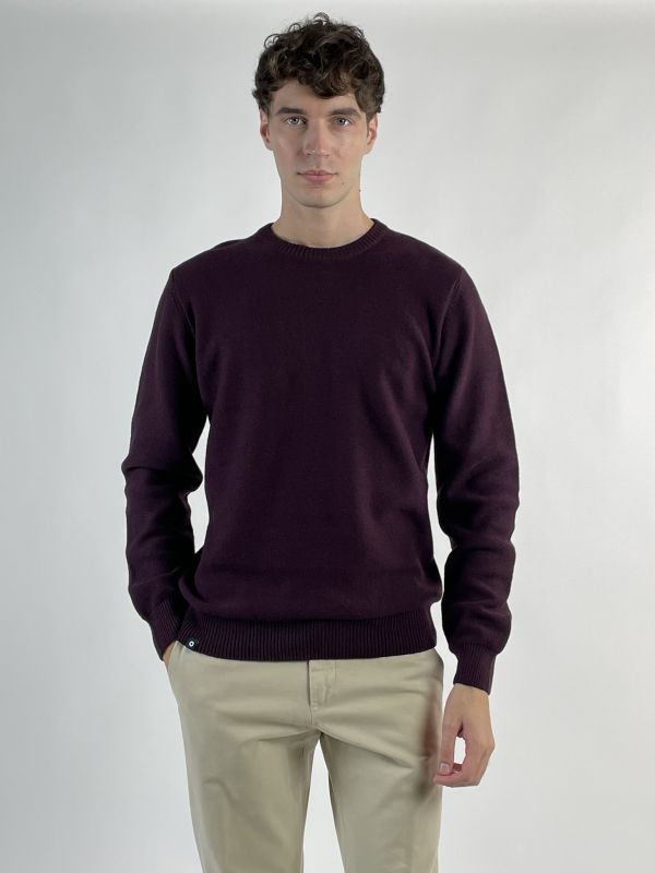 Maglia manica lunga Yes Zee - burgundy