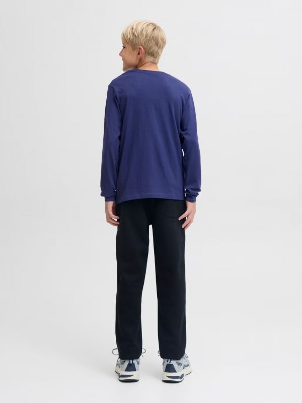 T-shirt manica lunga Jack & Jones - oceano