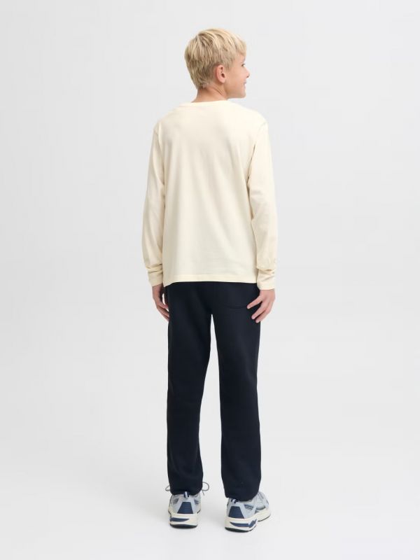 T-shirt manica lunga Jack & Jones - antique white