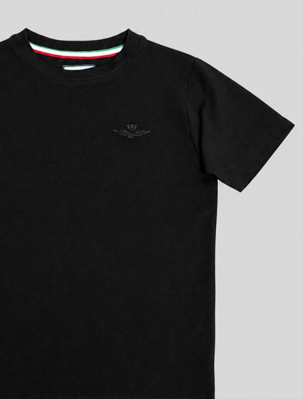 T-shirt manica corta Aeronautica Militare - nero