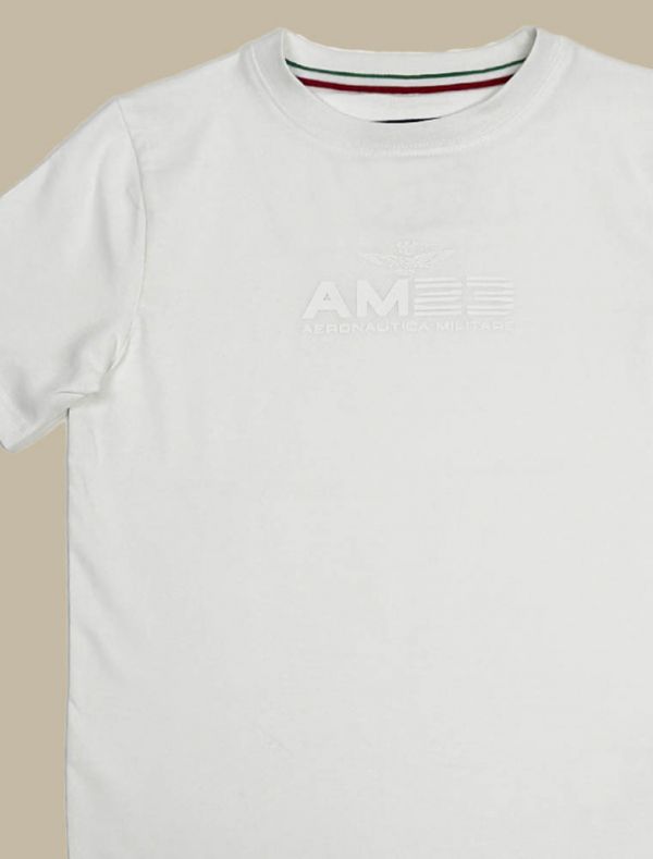 T-shirt manica corta Aeronautica Militare - bianco