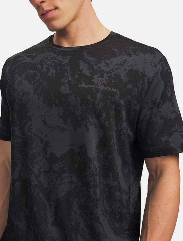 T-shirt manica corta sportiva Under Armour - black