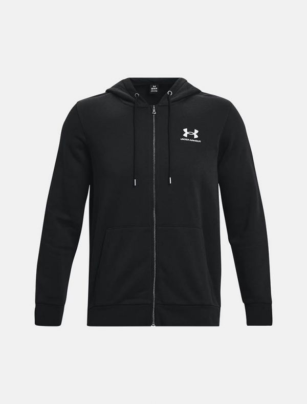 Felpa sportiva aperta Under Armour - black